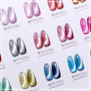 <span class=keywords><strong>Vernis</strong></span> à Ongles Gel Magnétique Effet Vitrail Pailleté <span class=keywords><strong>Semi</strong></span>-<span class=keywords><strong>Permanent</strong></span> Soak Off Cat Eye UV pour Ongles - Product Image 3