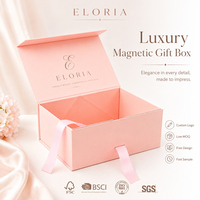 CRD Luxuriöse Magnetische Papierbox mit Griff für Einfaches Tragen Perfekt für Geschenkkörbe und Premium-Sets
