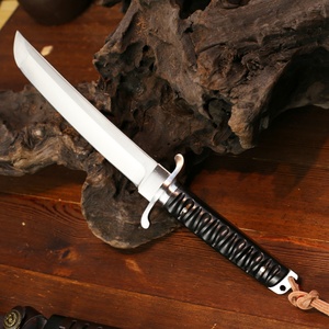 Cuchillo de frutas de acero inoxidable para camping al aire libre con mango de madera 3Cr13mov Big Ma Shi Ge, regalos DIY, OEM personalizable, 1 año de garantía - Product Image 4