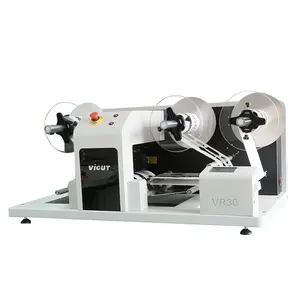 Vicut VR30 HPGL commands/64bit dsp 32M flash Digital Roll Label Cutter roll label die cutting machine