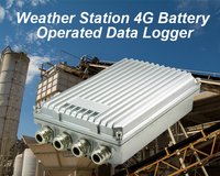 Registrador de Datos Inalámbrico 4G para Exteriores, Automático, Industrial, Agrícola, con Software en la Nube, OEM, Modo de Bajo Consumo