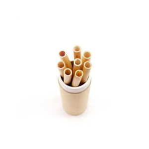 Paja de caña natural reutilizable 100% original, ecológica, de 10 cm, 8-10 mm, personalizable - Product Image 5