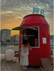Fullsummer Giant Radio Coffee Shop Tienda de té de la leche Casas prefabricadas creativas Resort Space Giant Radio Capsule House - Product Image 4
