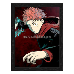 Affiche en plastique écologique lenticulaire d'anime japonais 3D de 12x16 pouces - Product Image 4