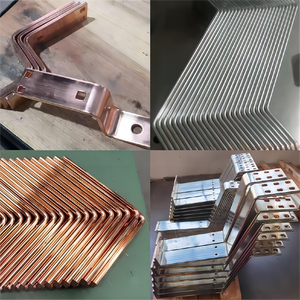 Macchina per la formatura, piegatura e punzonatura di barre in rame per nuove applicazioni energetiche, macchinario per il taglio dei metalli, macchina processatrice di barre. - Product Image 6