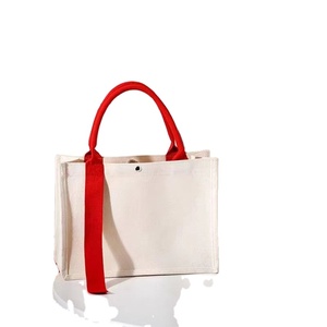 Sacs fourre-tout en toile personnalisés de haute qualité avec poches pour les courses des filles, livraison rapide sur les sacs vierges - Product Image 1