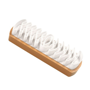 Cepillo para zapatos de gamuza, limpiador de botas de nieve y eliminador de polvo, cepillo de terciopelo de cerdas suaves, cepillo de piel de ciervo - Product Image 5