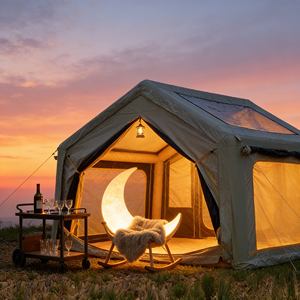 <span class=keywords><strong>Tente</strong></span> de camping <span class=keywords><strong>gonflable</strong></span> la plus vendue, <span class=keywords><strong>tente</strong></span> de maison <span class=keywords><strong>gonflable</strong></span>, installation facile, plusieurs pièces pour les grandes familles, vacances en plein air - Product Image 4