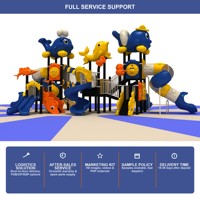 SageDelightRides Ensemble de jeux d'extérieur commercial avec toboggan double spirale, pont, escaliers et rampes pour enfants et écoles, vente en gros