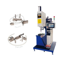 Machine de rivetage hydraulique avec fonction d'alimentation automatique pour écrous M12, entretoises M10 et vis M8 – Machine d'assemblage automatique de rivets