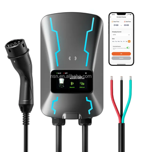 Cargador <span class=keywords><strong>Albox</strong></span> EV para Vehículos Eléctricos, Estación de Carga Eléctrica para Uso Doméstico, Wallbox, Estaciones de Carga de Pared, Cargador EV de Pared - Product Image 1