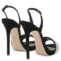 Sandales d'été sexy pour femmes ELITES Fashion, chaussures de créateur à talons hauts grande taille, sandales de strip-teaseuse pour femmes, avec diamants.