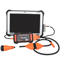 Kit de Diagnóstico Universal para Camiones Xtruck Y009 HDD de Alta Resistencia con Tableta FZ-G1, Juego Completo para Camiones, Herramienta de Diagnóstico para Excavadoras de Construcción