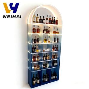 Présentoir en arc en acrylique avec couleur dégradée, pour vitrine de figurines d'<span class=keywords><strong>action</strong></span>, porte-<span class=keywords><strong>verre</strong></span> à <span class=keywords><strong>vin</strong></span>, étagère de luxe - Product Image 1