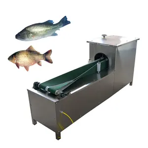 Máquina de filtro de peixes de alta eficiência, calha de peixes, calha de peixes, máquina de abrir peixes