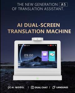 Traductor Inteligente con Sistema Android, Pantalla Doble de 10.1 Pulgadas, para Comunicación Global, Compatible con 80 Idiomas - Product Image 2