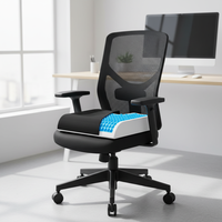 Échantillon de soutien, vente en gros, coussin de siège en mousse à mémoire de forme améliorée avec gel anti-pression, personnalisé, nouveau design