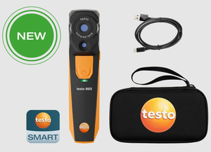 ชุดกล้องถ่ายภาพความร้อน Testo 860i ของแท้พร้อมชุดอุปกรณ์ USB สำหรับสมาร์ทโฟน รองรับการปรับแต่งแบบ OEM/ODM - Product Image 5