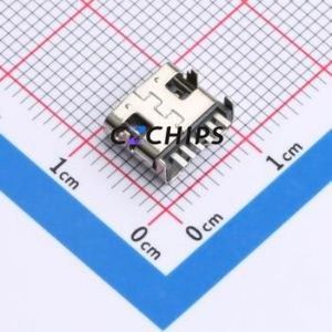 TYPE-C 6P WTL7.8 108 USB Connector SMD Connector Type-C Female Horizontal Mount 6P - Product Image 2