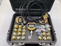 Good Quality Universal Digital Pressure Gauge Measuring Instruments Testing Tool Digital Hydraulic Pressure 3 Gauge Test Kit