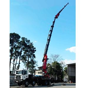 Grúa Montada en Camión SQZ2600 de 65 Toneladas, Grúa de Carga para Construcción de Puentes, Maquinaria de Ingeniería Resistente - Product Image 3