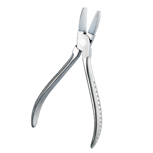 Pince de réparation de branches de lunettes en acier inoxydable à tête carrée, outil antidérapant pour le serrage des montures de lunettes - Product Image 2