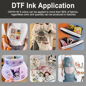LETOP Encre Utf Pigment 1000Ml Tintas de impresión en tela Putih Emas Blanca Para I3200 Tinta de impresora de tinte Premium Tinta Xp600 - Product Image 3