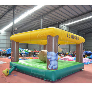 <span class=keywords><strong>Castillo</strong></span> <span class=keywords><strong>Hinchable</strong></span> Comercial con Juego de Toro, Trampolín Grande Inflable Safari para <span class=keywords><strong>Alquiler</strong></span> - Product Image 5