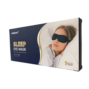 Masque de sommeil 3D respirant en maille, nouveau design, réglable, pour les personnes souffrant d'insomnie et les voyageurs - Product Image 6