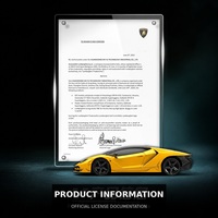 Supercar RC 2,4 GHz à l'échelle 1:24, modèle de voiture de course télécommandée entièrement fonctionnelle, phare LED, jouet pour enfants