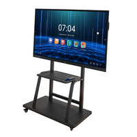 Vente flash : Écran interactif intelligent 4K HD, tableau numérique multi-touch 20 points, salles de réunion, éducation, tableaux interactifs à vendre
