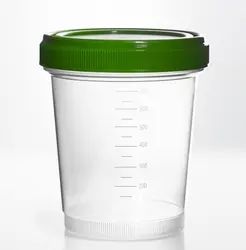 플라스틱 처분할 수 있는 소변 표본 수집 컵 30ml <span class=keywords><strong>60ml</strong></span> 90ml 120ml 뚜껑을 가진 메마른 견본 컵 - Product Image 3