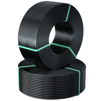 Tuyau d'alimentation en eau haute pression et d'irrigation agricole en HDPE de 1 pouce (32 mm), rouleau de 100 m, durable et écologique