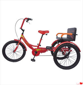 J Triciclo De Bicicleta Carga Cubierto Vertrouwd Para Adulto Carga Bicicletas Para 2 Adultos - Product Image 4