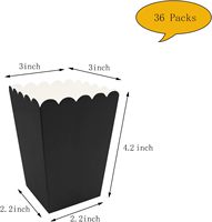 Nouvelles boîtes à collation jetables et recyclables pour pop-corn, chips, sucre, nouilles - Personnalisables en carton avec estampage alimentaire