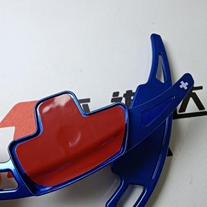 Extensions de palettes de changement de vitesse pour volant, protection de luxe pour les classes A/B/C/E/S/<span class=keywords><strong>V</strong></span>/G, CLA/GLC/GLS/GLB, plastique bleu - Product Image 5