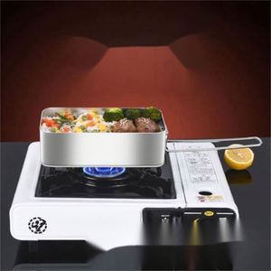 Large 1200ML Stainless Steel Bento Lunch Box Cute Style Dual Tier Insulated Microwaveable Heatable Leak Proof BPA Free - Product Image 4