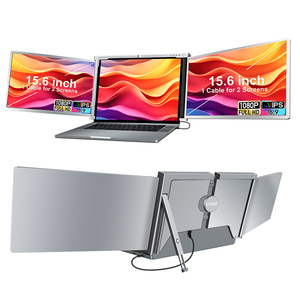 จอภาพเสริมสำหรับแล็ปท็อปขนาด 15.6 นิ้ว ความละเอียด Full HD สำหรับ Windows และ MacBook รองรับการแสดงผลแบบสามจอ - Product Image 1