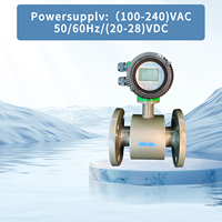 Medidor de Flujo Electromagnético Sanitario de Grado Alimenticio para Leche y Bebidas, Acero Inoxidable 316L, Higiénico, DN25 DN40 DN50 DN80 DN100, con Abrazadera Tri-Clamp