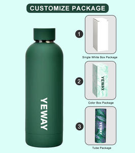 Bouteilles d'eau isolantes en acier 2023, 350ml, 500ml, 750ml, 20 couleurs, flacon isotherme, produits respectueux de l'environnement, 1000 - Product Image 5