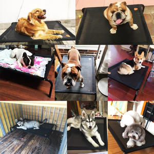 Práctica cama para mascotas para exteriores a prueba de humedad del fabricante, cuna para perros con tubos de acero - Product Image 4