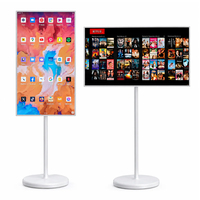 Televisor Portátil Inteligente Android 15 de 32 Pulgadas con Batería Integrada, Pantalla Táctil, Monitor Portátil, Televisor Inteligente con Soporte, Televisor Android al por Mayor