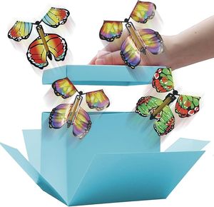 Boîte <span class=keywords><strong>cadeau</strong></span> personnalisée avec explosion de papillons volants, emballage <span class=keywords><strong>cadeau</strong></span> créatif pour anniversaire, mariage, Saint-Valentin - Product Image 2