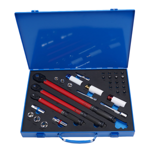 ชุดเครื่องมือประแจทอร์คปรับระดับได้แบบมืออาชีพ 33 ชิ้น ชุดเครื่องมือประแจทอร์คแบบเร็ว ชุดบิตซ็อกเก็ต <span class=keywords><strong>ประแจ</strong></span>หัวเทียน - Product Image 3