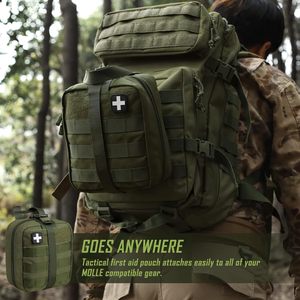 Botiquín de Primeros Auxilios Profesional de Emergencia, Bolsa Pequeña Portátil para el Hogar, Auto, Viajes, Campamentos, Oficina, Emergencias al Aire Libre - Product Image 4