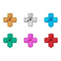 Boutons D-pad Métalliques Colorés EXtremeRate pour Manette PS5 – Clés de Direction en Aluminium de Remplacement Personnalisées pour Playstation 5