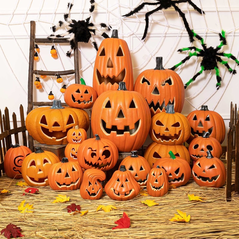 Outdoor Halloween Party Pumpkin Props Ornaments