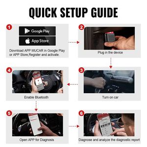 Mucar BT200 Pro Ô Tô Công cụ Chẩn đoán OBD2 máy quét <span class=keywords><strong>Bluetooth</strong></span> Wifi cho tất cả các xe ô tô Auto <span class=keywords><strong>OBD</strong></span> 2 Tester 15 thiết lập lại chẩn đoán - Product Image 5