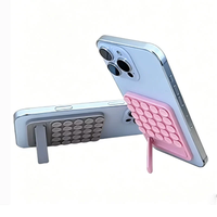 Support de bureau multifonctionnel en silicone à ventouse, auto-adhésif et antidérapant, en métal, pour ordinateur, téléphone et produits en caoutchouc