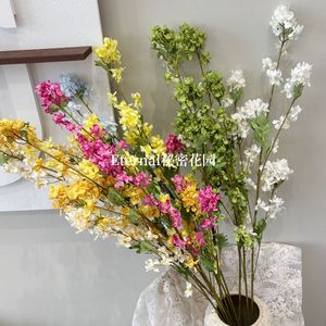 ดอกไม้ประดิษฐ์ Secret Garden รุ่น Jinling ก้านเดี่ยว ทำจากผ้าไหม ตกแต่งบ้าน ของตกแต่งงานแต่งงาน สไตล์ชนบท - Product Image 1